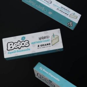Besos Birthday Cake 2g Disposable Vape | Hybrid