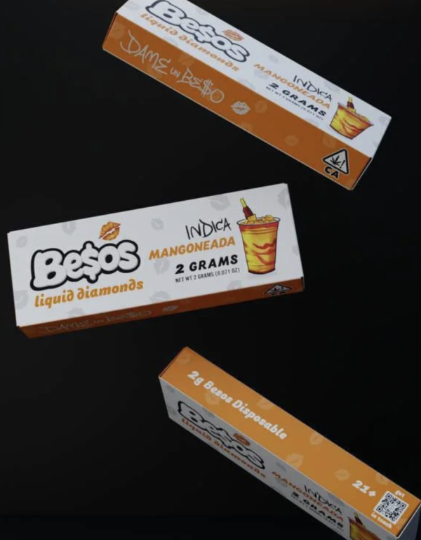 Besos Mango Neada 2g Disposable Vape | Indica