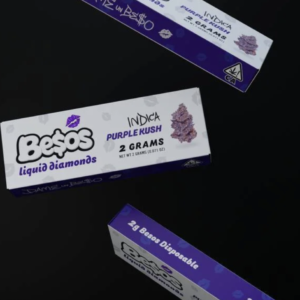 Besos Purple Kush 2g Disposable Vape | Indica