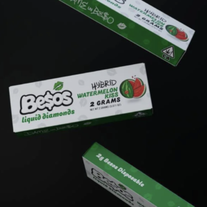 Besos Watermelon Kiss 2g Disposable Vape | Hybrid
